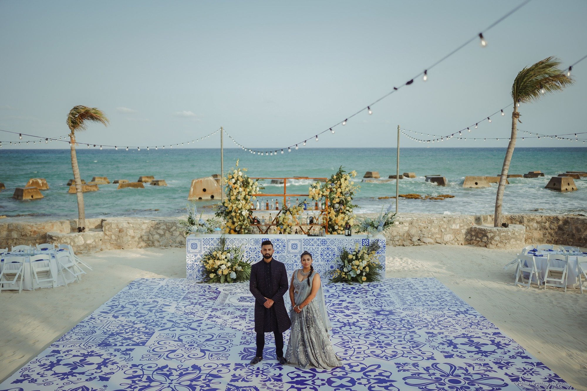 indian sea beach resort destination wedding